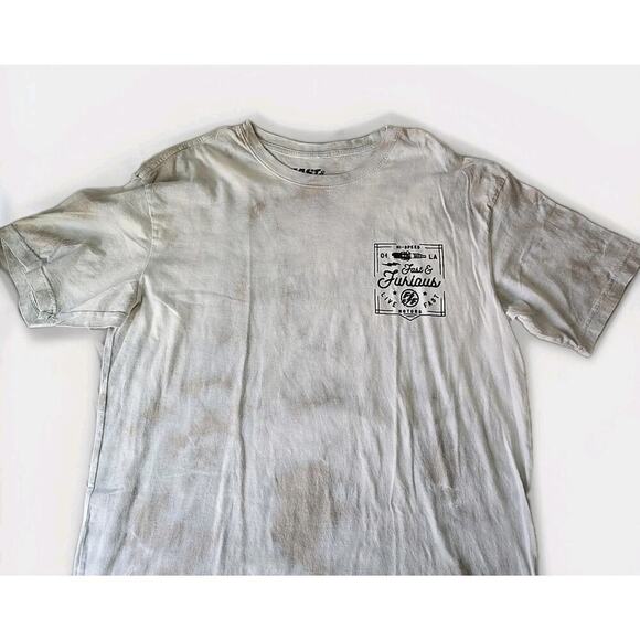 NWT Affliction Fast & Furious Graphic T-shirt Men's 2X Live Fast Tie Dye - Picture 1 of 6